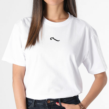 La Piraterie - Crop Top de mujer 9147 Blanco