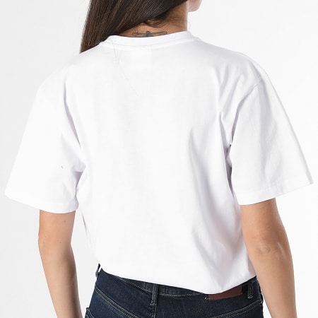 La Piraterie - Crop Top de mujer 9147 Blanco