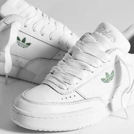 Adidas Originals - Baskets Court Super IE8082 Footwear White Preloved Green Off White x Superlaced Blanc