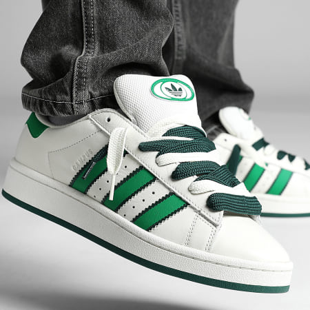 Adidas Originals - Sneaker Campus 00s IF8762 Core White Green Off White x Superlaced