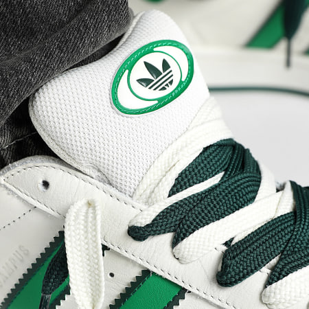 Adidas Originals - Zapatillas Campus 00s IF8762 Core White Green Off White x Superlaced