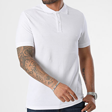 Only And Sons - Polo de manga corta Stray White