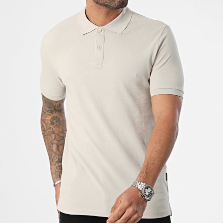 Only And Sons - Polo de manga corta Stray Beige