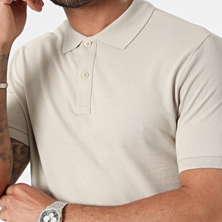 Only And Sons - Polo Manches Courtes Stray Beige