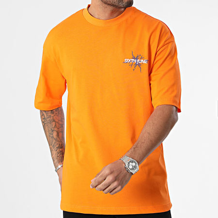 Sixth June - Camiseta oversize naranja