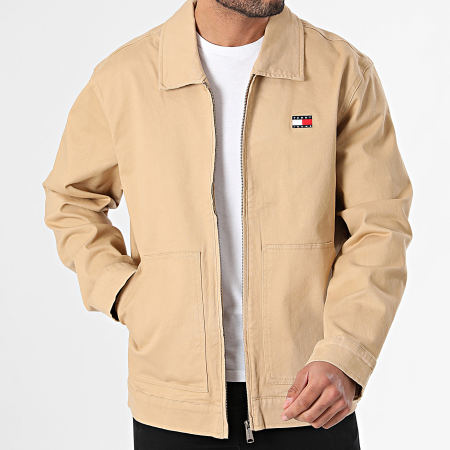 Tommy Jeans - Giacca Reg Cotton 8696 Beige