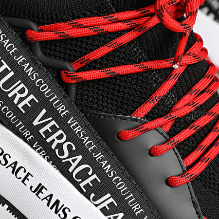 Versace Jeans Couture - Fondo Dynamic Sneakers 76YA3SA3-ZS446 Negro Blanco Rojo