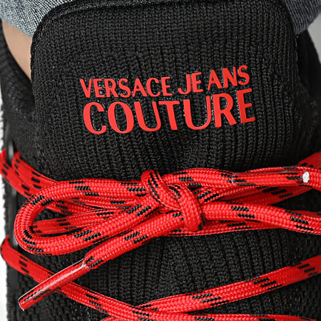 Versace Jeans Couture - Fondo Dynamic Sneakers 76YA3SA3-ZS446 Negro Blanco Rojo
