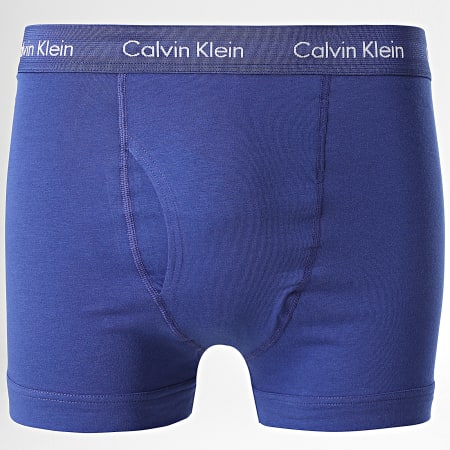 Calvin Klein - Set di 3 boxer NB2615A nero rosa viola