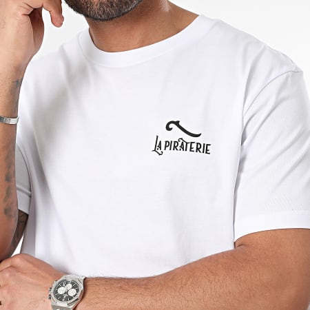 La Piraterie - Oversize Tee-Shirt Large Ratpi Box Blanco