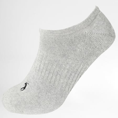 Polo Ralph Lauren - Confezione da 6 paia di calzini performanti nero bianco grigio