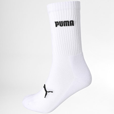 Puma - Lote de 6 pares de calcetines 100006196 Blanco Gris Negro