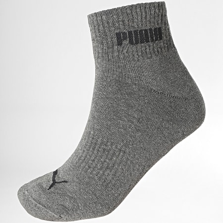 Puma - Confezione da 6 paia di calzini 701229513 Bianco Grigio Heather Nero