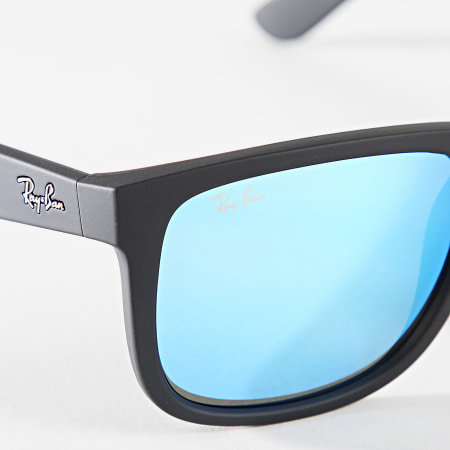 Ray-Ban - Gafas de sol RB4165Negro Azul claro