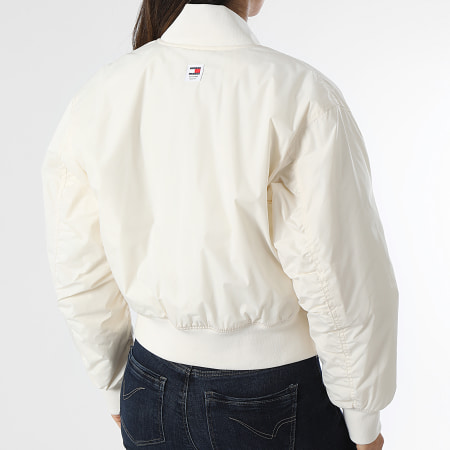 Tommy Jeans - Giacca Bomber Classics 7240 Donna Beige chiaro