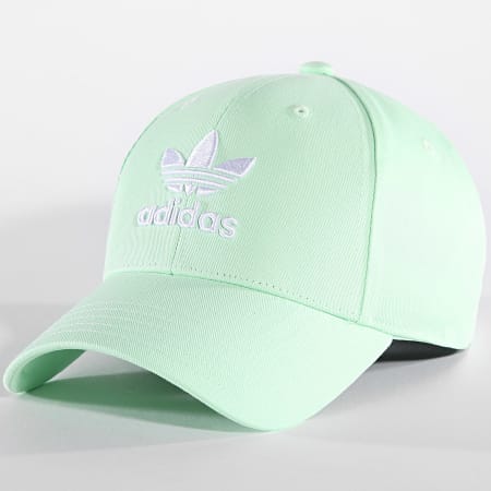 Adidas Originals - Cappello da baseball Class Trefoil IW1786 Verde chiaro