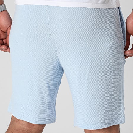 BOSS - Pantaloncini da jogging a coste 50509326 Azzurro
