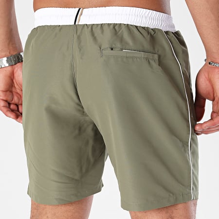 BOSS - Pantalones cortos de natación Starfish 50515191 Caqui Verde