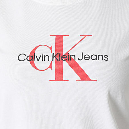 Calvin Klein - Maglietta da donna 3272 bianca