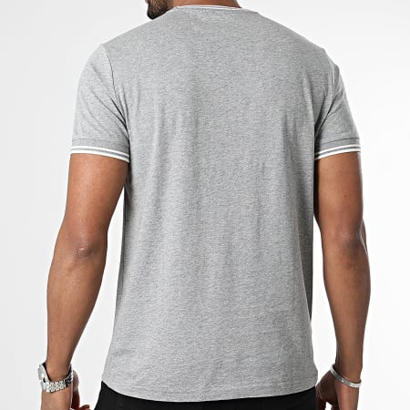 Fred Perry - Tee Shirt Twin Tipped M1588 Gris Chiné