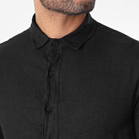 KZR - Camisa negra de manga larga
