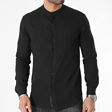KZR - Camisa negra de manga larga