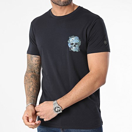 Le Temps Des Cerises - Camiseta Santiago MC241 Azul Marino