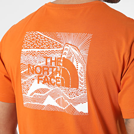 The North Face - Tee Shirt Redbox Celebration A87NV Orange