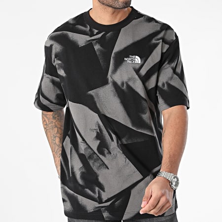 The North Face - Camiseta Peral Garment A881K Negro Gris