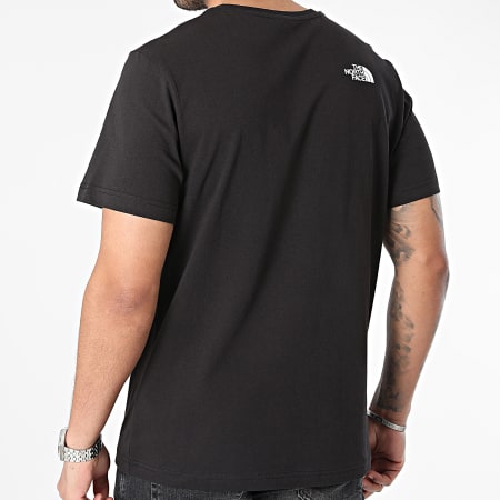 The North Face - Woodcut Dome A87NX Camiseta negra