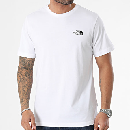 The North Face - Tee Shirt Classic A894V Blanc