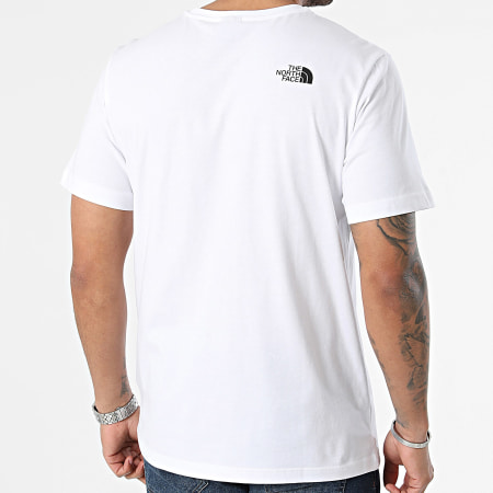 The North Face - Tee Shirt Classic A894V Blanc