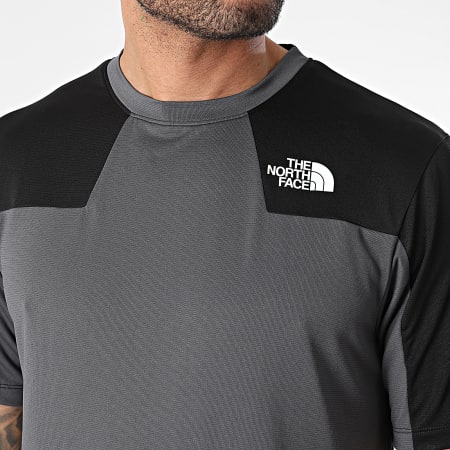 The North Face - Camiseta A87JJ Gris Antracita Negro