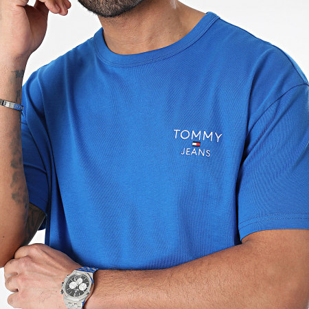 Tommy Jeans - Tee Shirt Regular Corp 8872 Bleu Roi