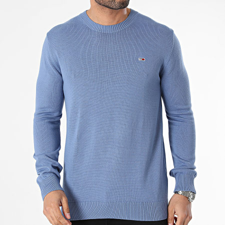 Tommy Jeans - Jersey Slim Essential 8895 Azul