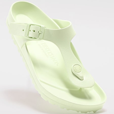 BIRKENSTOCK - Dames teenslippers Gizeh EVA Faded Lime