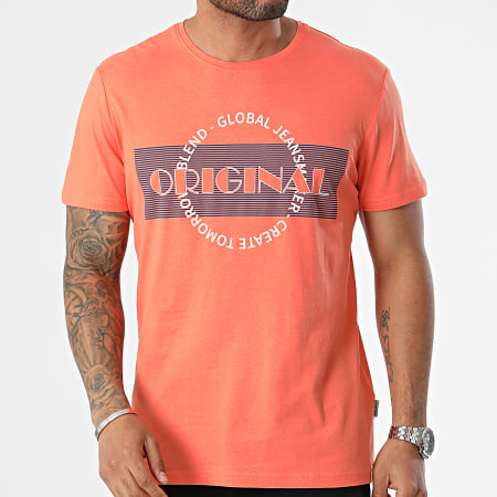 Blend - Tee Shirt 20716827 Orange