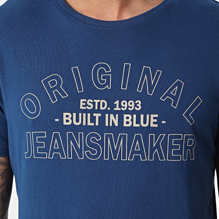 Blend - Tee Shirt 20716831 Bleu Marine