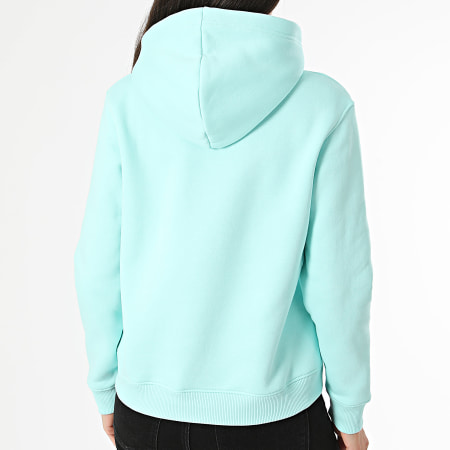 Calvin Klein - Sudadera con capucha para mujer 3275 Azul claro