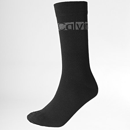 Calvin Klein - Lote de 4 pares de calcetines 701229665 Negro