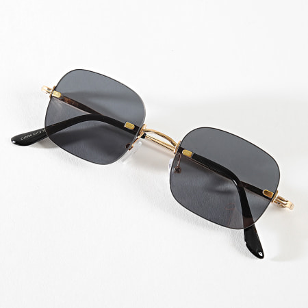 Frilivin - Gafas de sol Golden Black