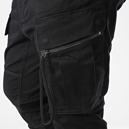 G-Star - PKT 3D Skinny Zip Cargo Pantalones D24307-C105 Negro