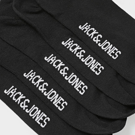 Jack And Jones - Lote de 10 Pares de Calcetines Dongo Negro