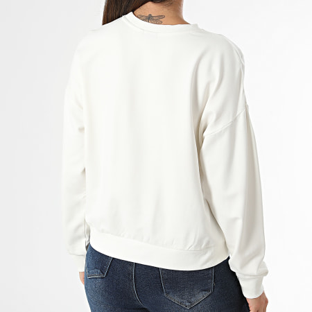 Kaporal - Sudadera de cuello redondo para mujer FRONAW32 Blanco