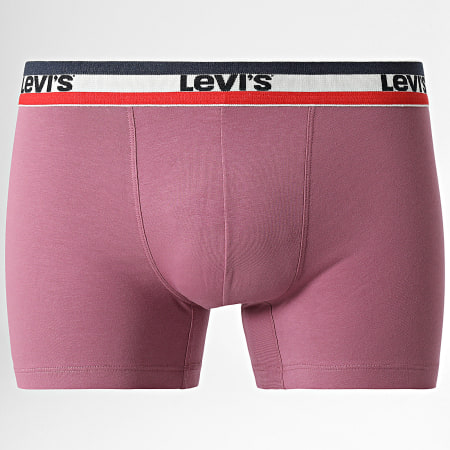 Levi's - Set di 3 boxer 100002870 Grigio erica rosa
