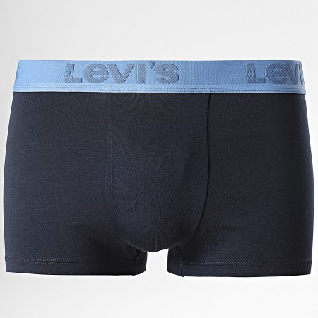 Levi's - Lot De 3 Boxers 905042001 Bleu Marine Bleu Clair Jaune Orange