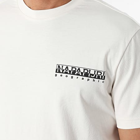 Napapijri - Camiseta Tahi A4HQA Beige