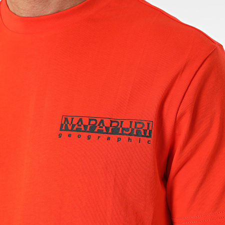 Napapijri - Camiseta Gouin A4HTQ Naranja