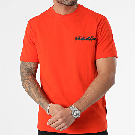 Napapijri - Camiseta Gouin A4HTQ Naranja