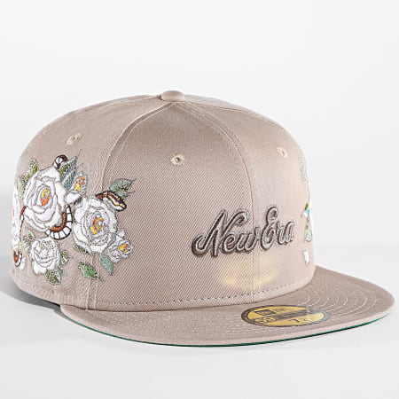 New Era - Cappellino 59Fifty Icona Fiore 60435116 Marrone Floreale